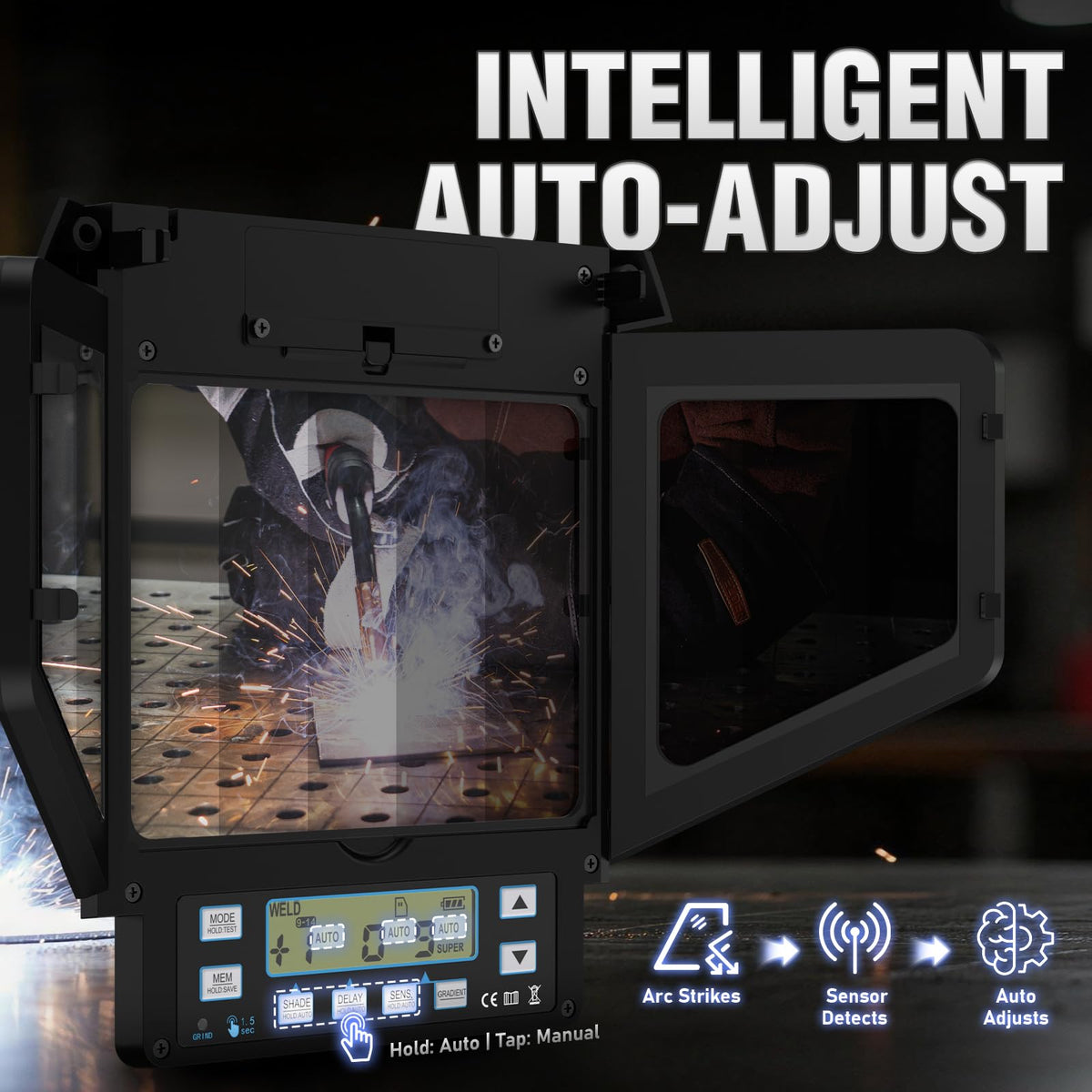 Auto-Shade Welding Helmet A874