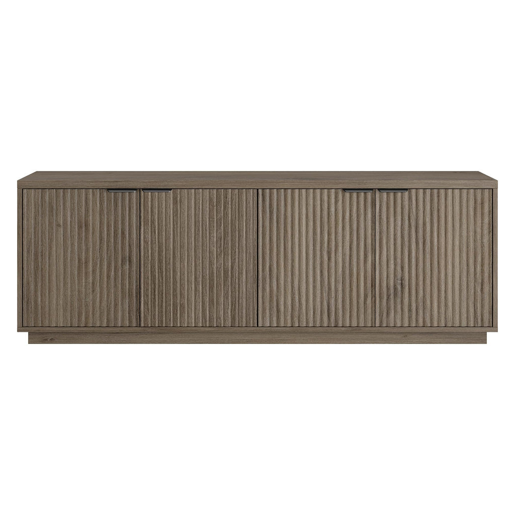 70" Weathered Gray TV Stand E8248