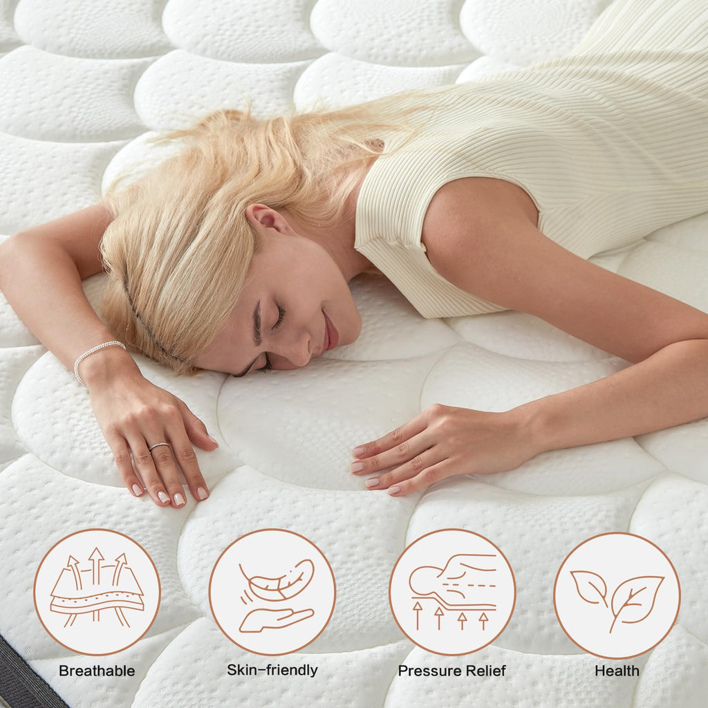 12 Inch Full Size Hybrid Mattress C70314