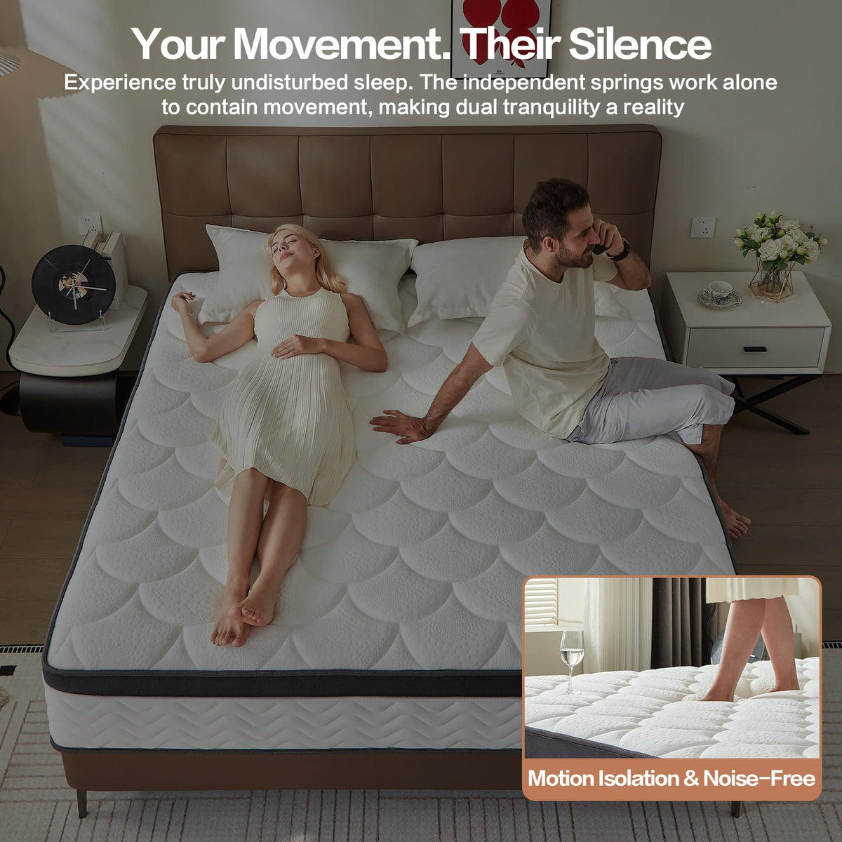 12 Inch Full Size Hybrid Mattress C70314