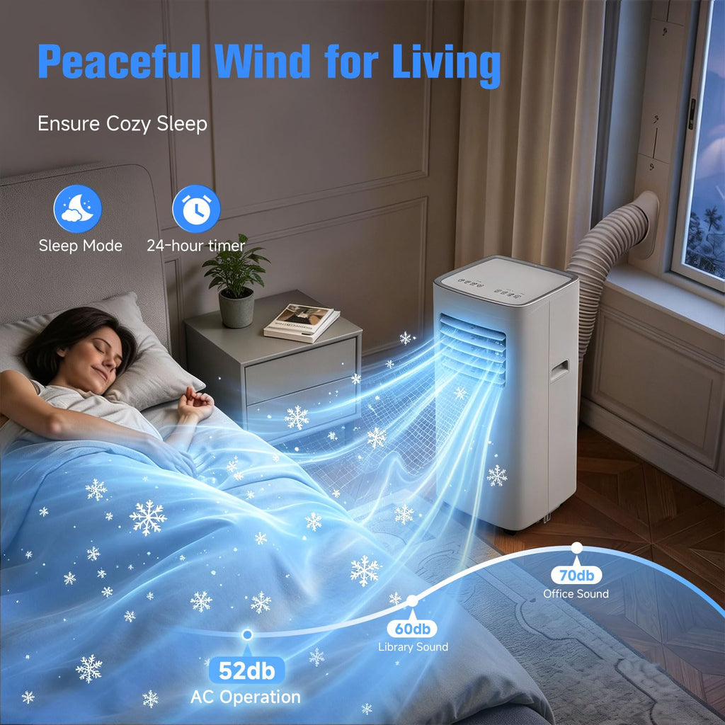 8500 BTU Portable Air Conditioner C8766