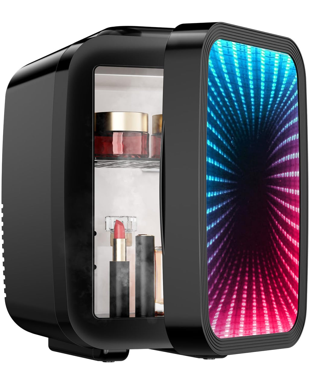 Mini Fridge with 7 Gaming Lights Modes U95548