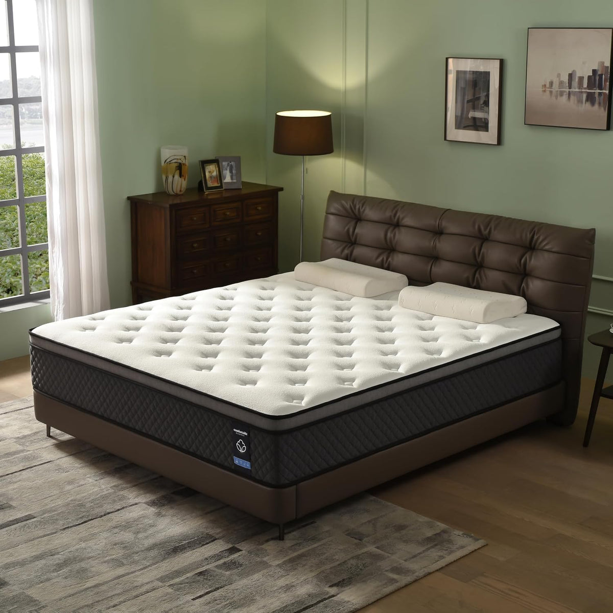 Full Size 12 Inch Hybrid Gel Memory Foam Mattress U135