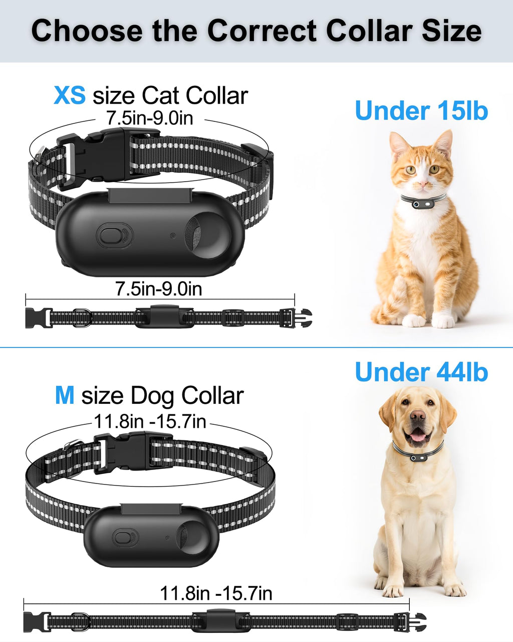 Cat Camera Collar with APP, 1080P HD Pet POV Video Recording Z68178