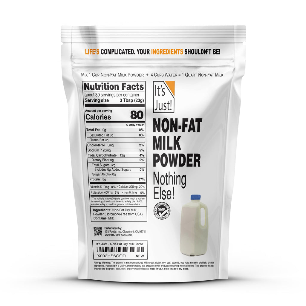 Powdered Non-Fat Skim Milk I988