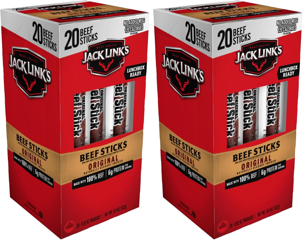 Beef Sticks 0.92 Oz 20 Count Pack of 40 F5102