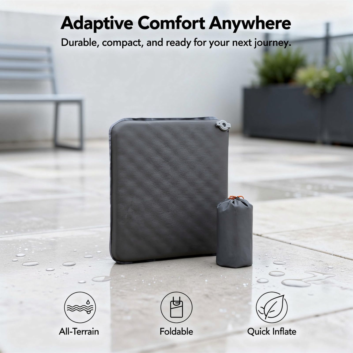 2 Pcs Inflatable Seat Cushion I1196