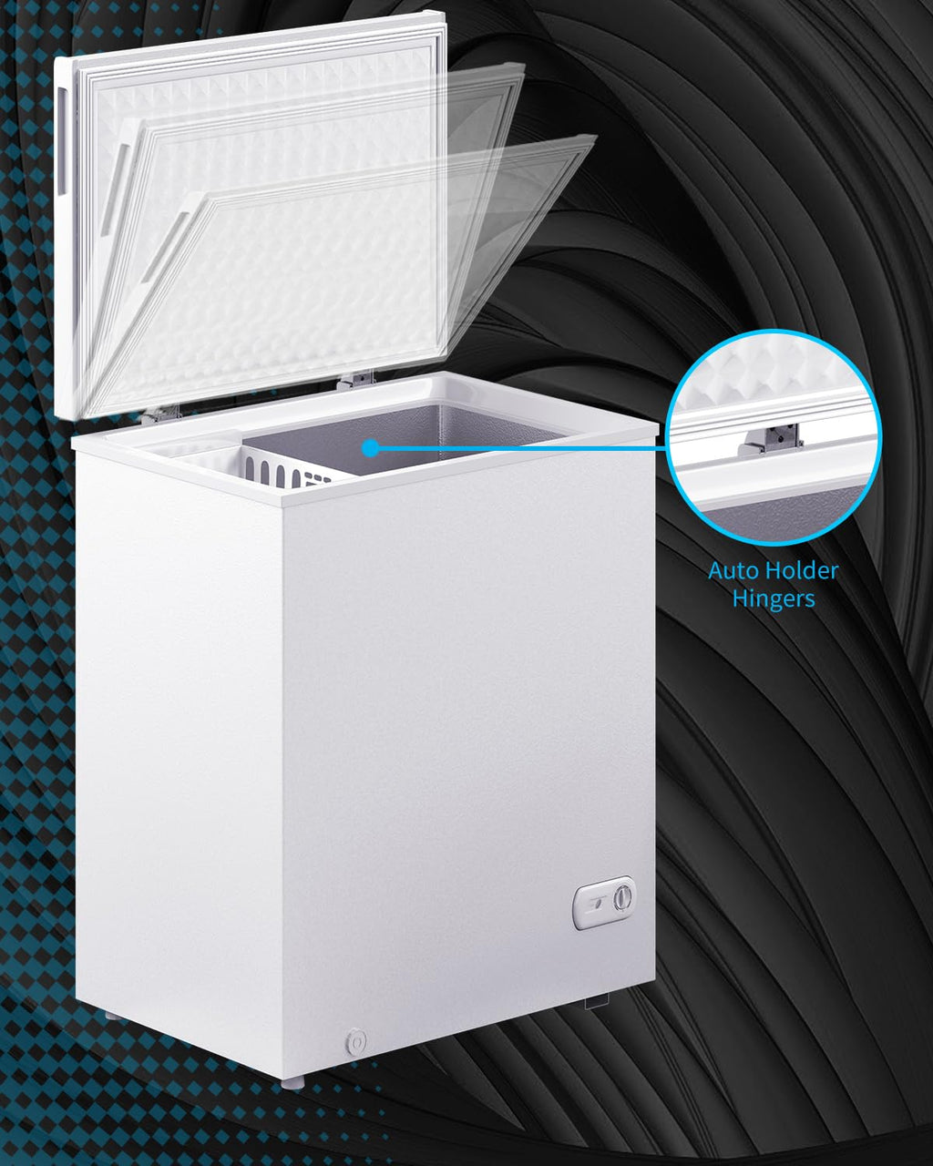 White 10.0 Cu Ft Chest Freezer B78413