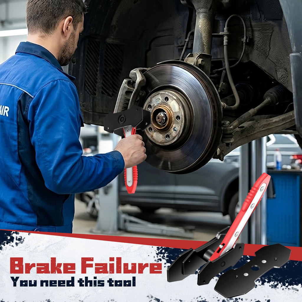 Brake Caliper Compression Tool with 2 Steel Plates J917633