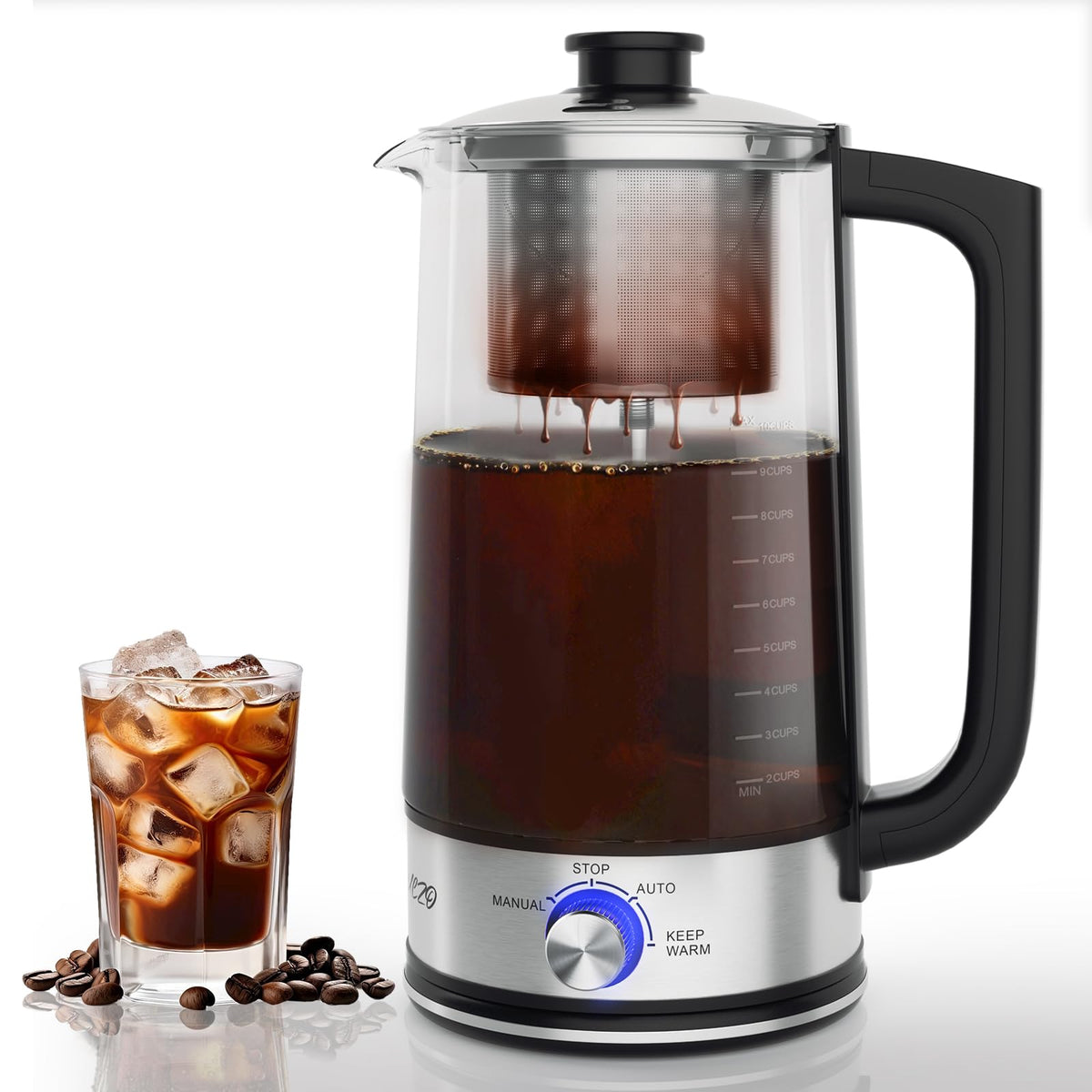 10-Cup Electric Percolator Coffee Maker W390