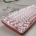 Wired Mechanical Keyboard with White Backlit F316