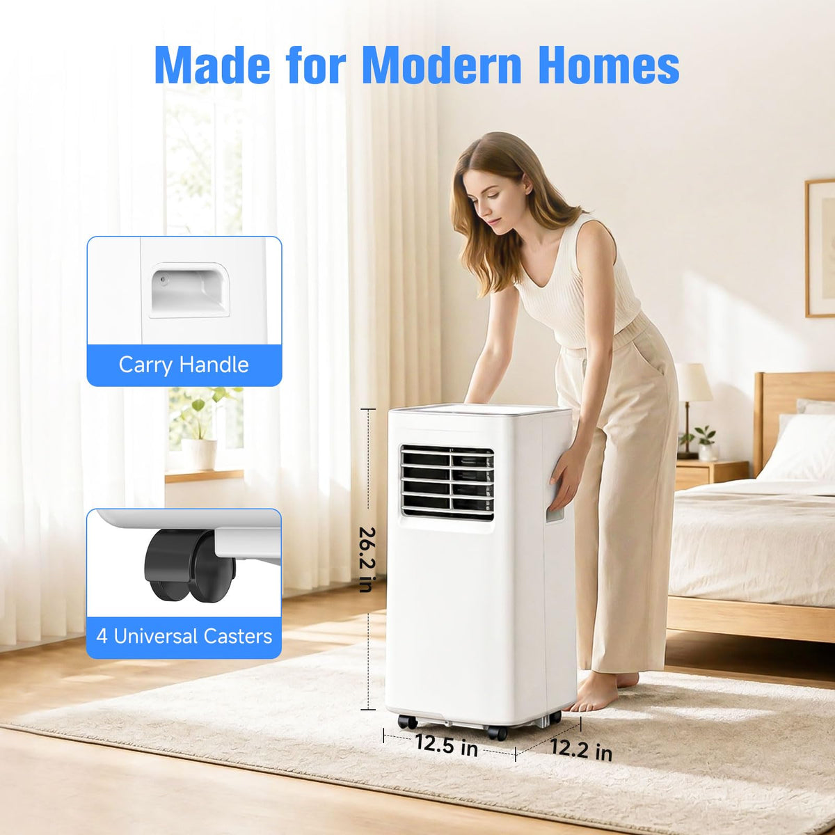 8500 BTU Portable Air Conditioner C8766