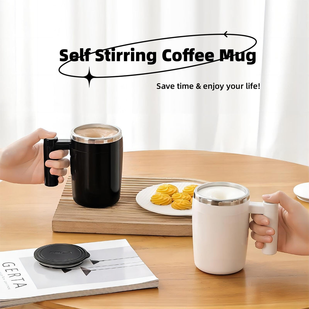 14oz Rechargeable Self Stirring Coffee Mug X478