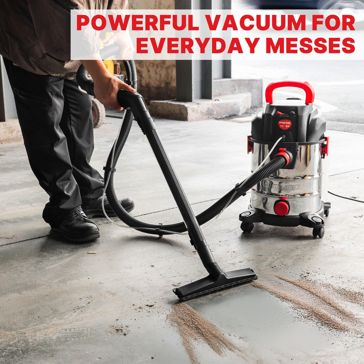 5-Gallon 4.5 Peak HP Wet/Dry Vacuum R214