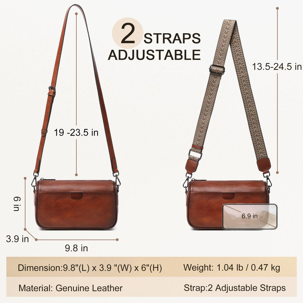 Leather Crossbody Bag N900419