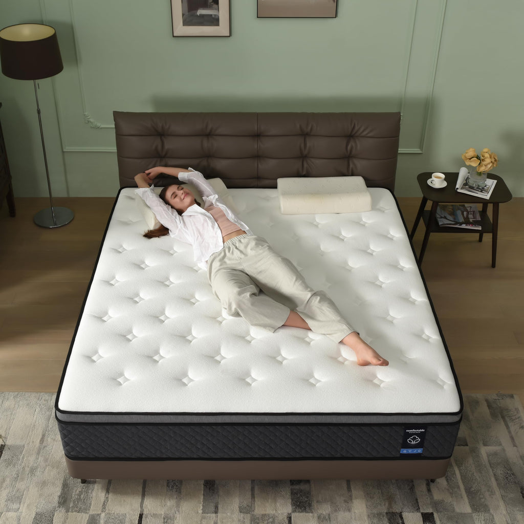 Full Size 12 Inch Hybrid Gel Memory Foam Mattress U135