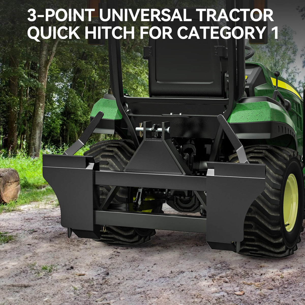 3 Point to Skid Steer Quick Tach Adapter P833