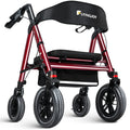 Heavy-Duty Bariatric Rollator Walker with Seat U957