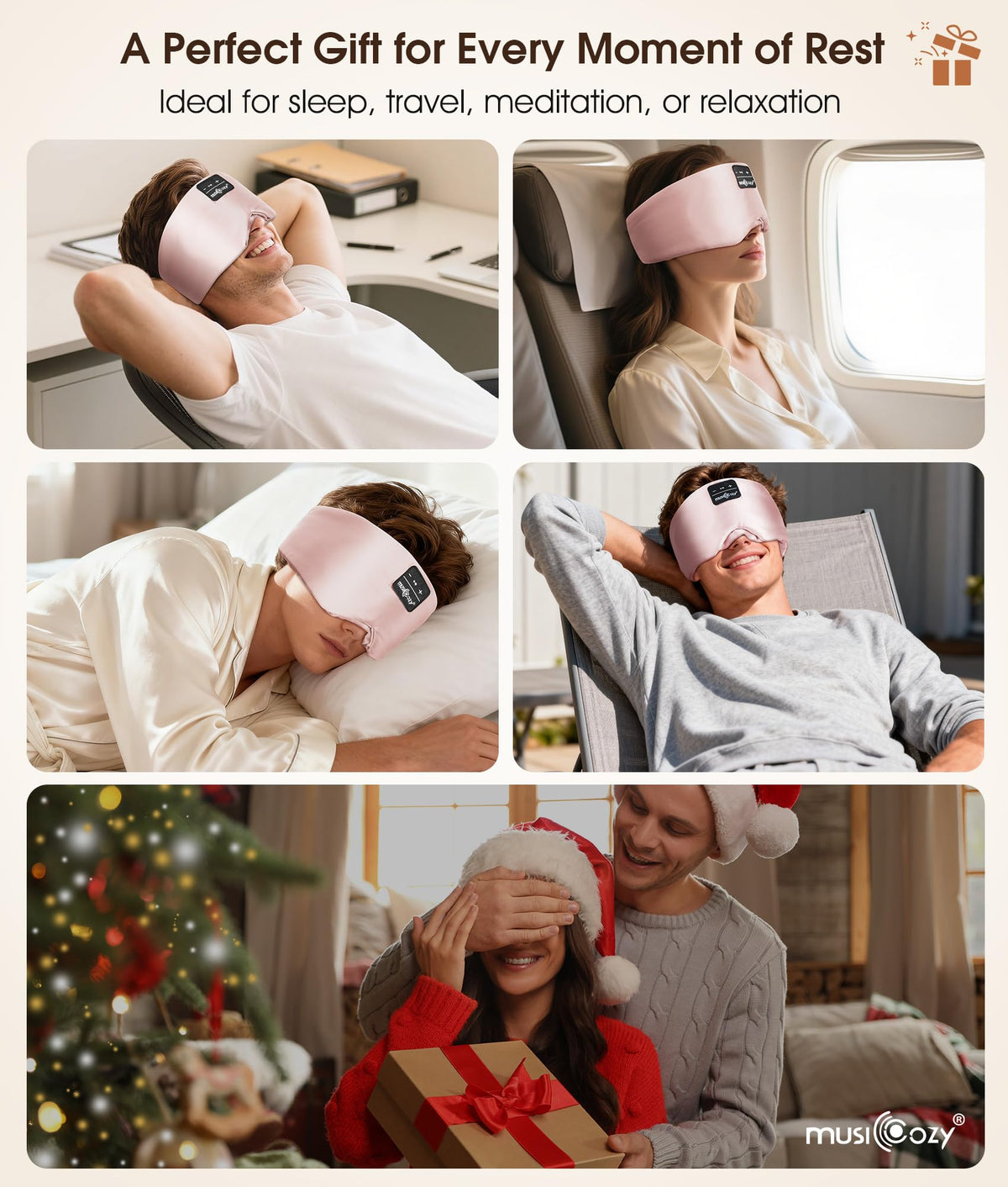 Silk Bluetooth Sleep Mask P84073