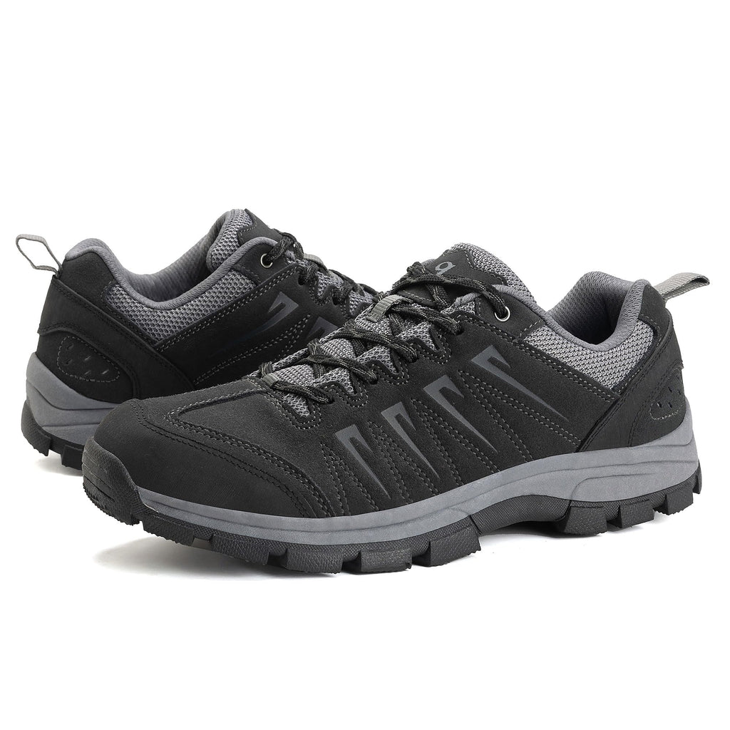 Men's Waterproof Leather Low Top Hiking Shoes Q5182