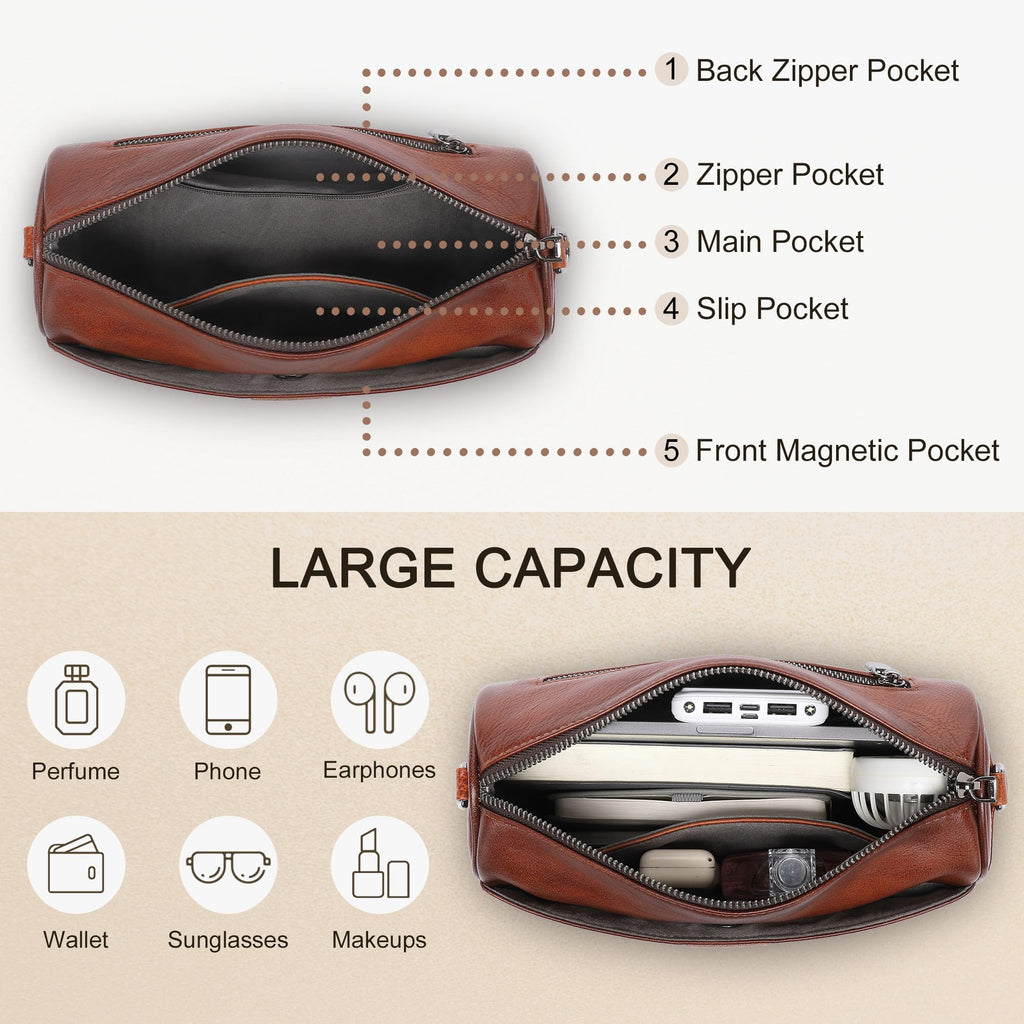 Leather Crossbody Bag N900419