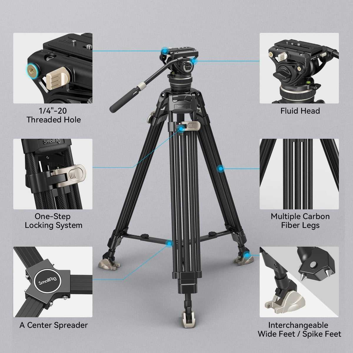 Carbon Fiber Tripod System S65212