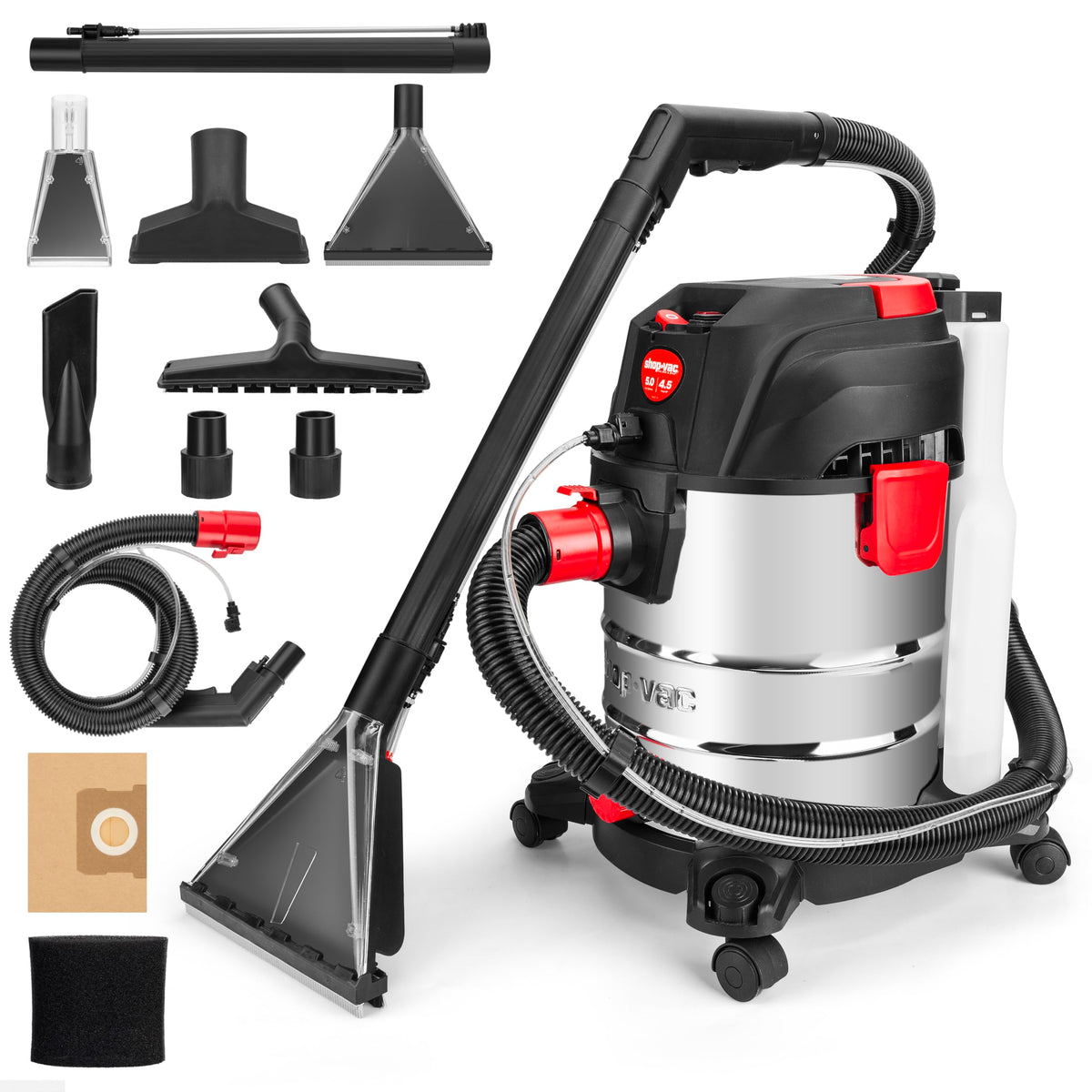5-Gallon 4.5 Peak HP Wet/Dry Vacuum R214