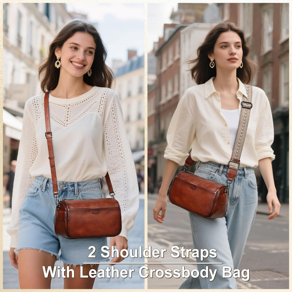 Leather Crossbody Bag N900419