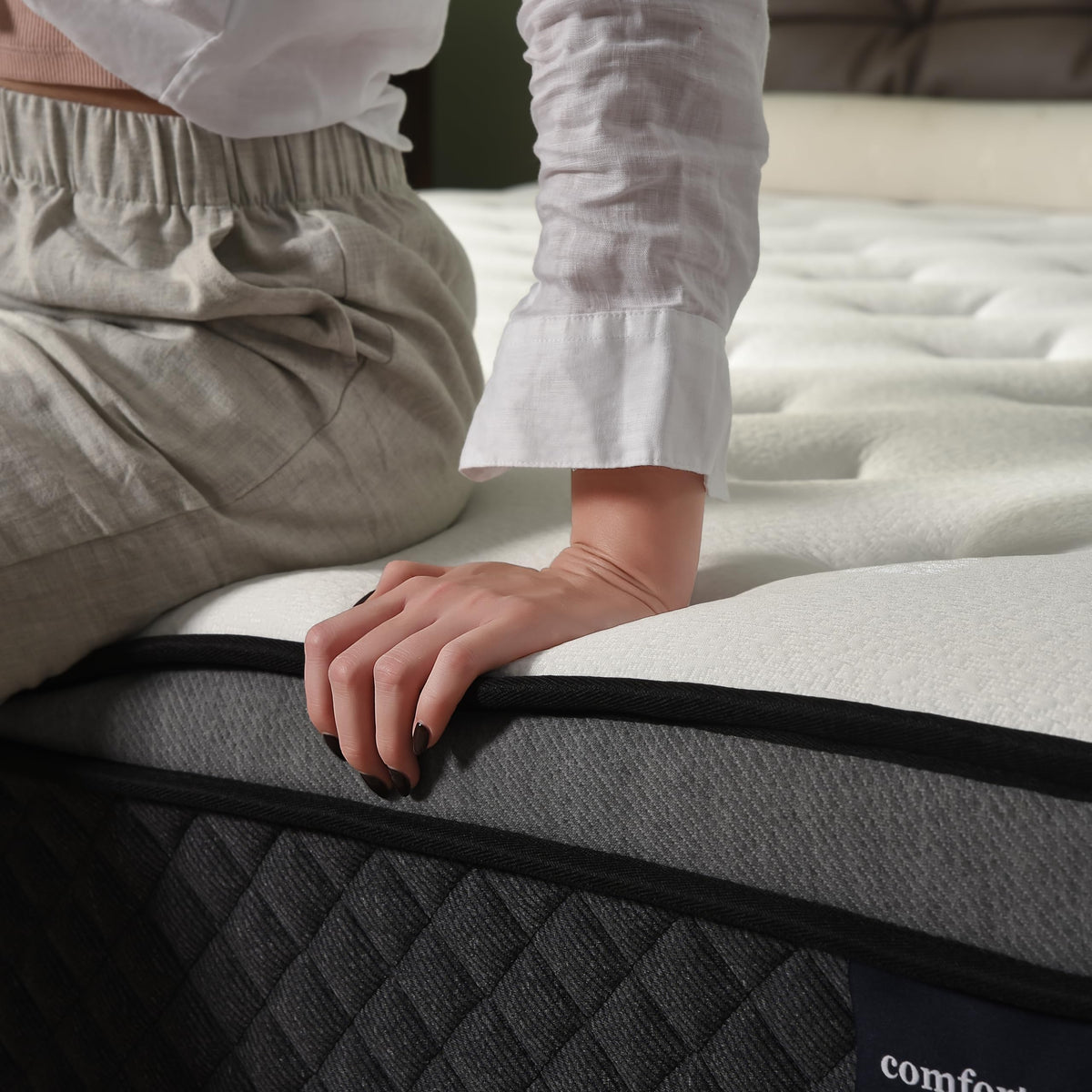 Full Size 12 Inch Hybrid Gel Memory Foam Mattress U135