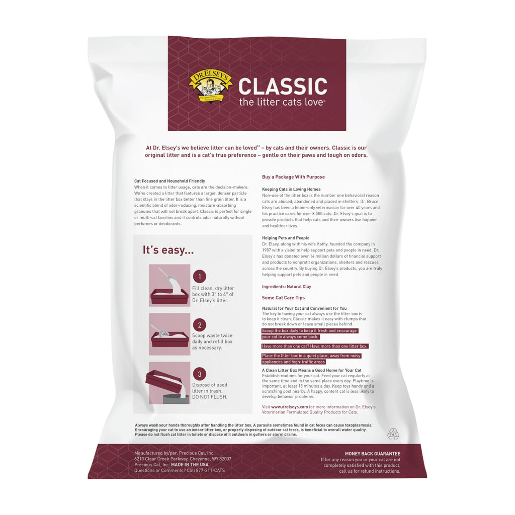 Clumping Cat Litter 40 lb Bag P8607