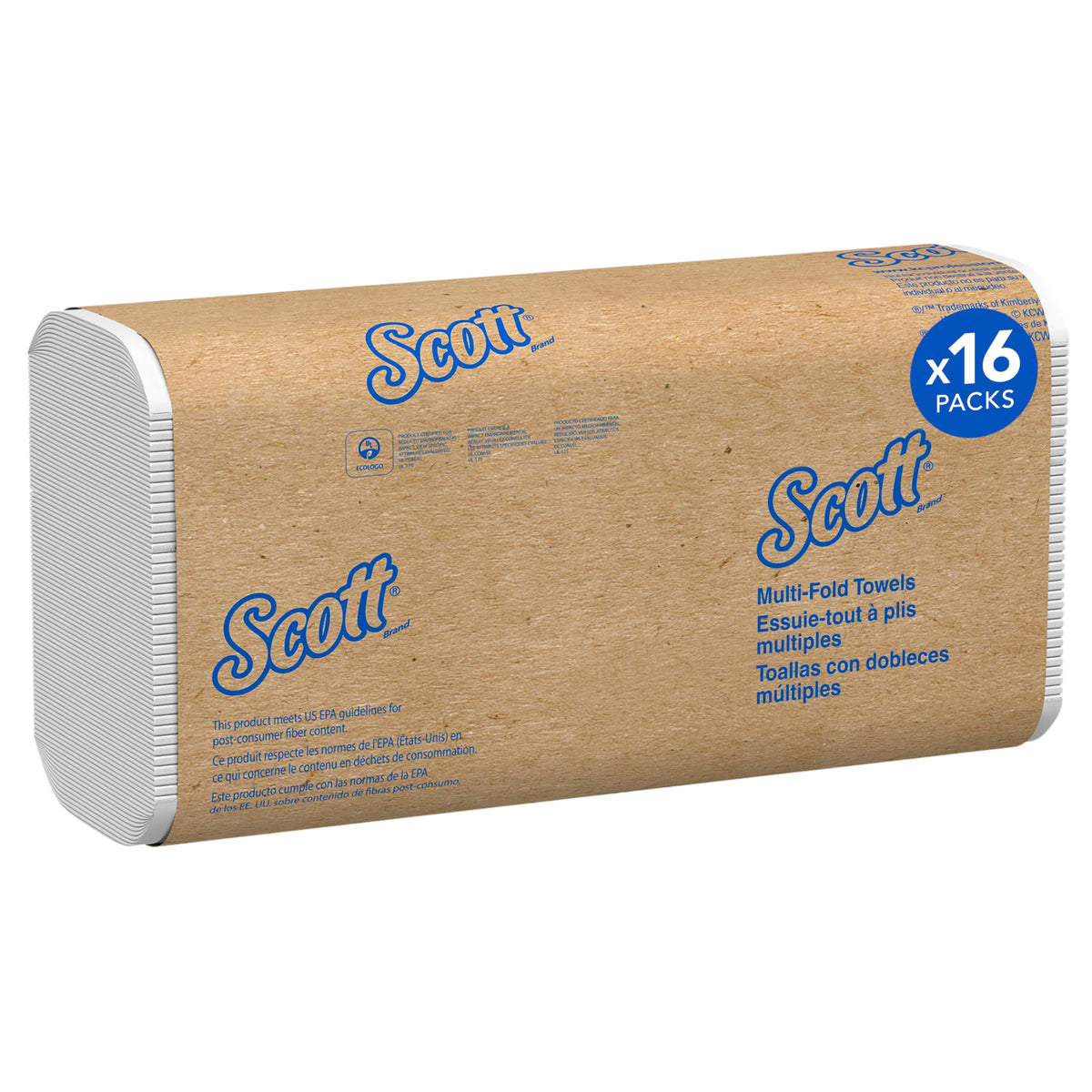 Multifold Paper Towels, 16 x 250 Sheets I8077