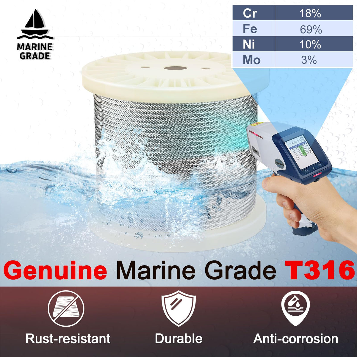 Stainless Steel Cable for Railing G5012