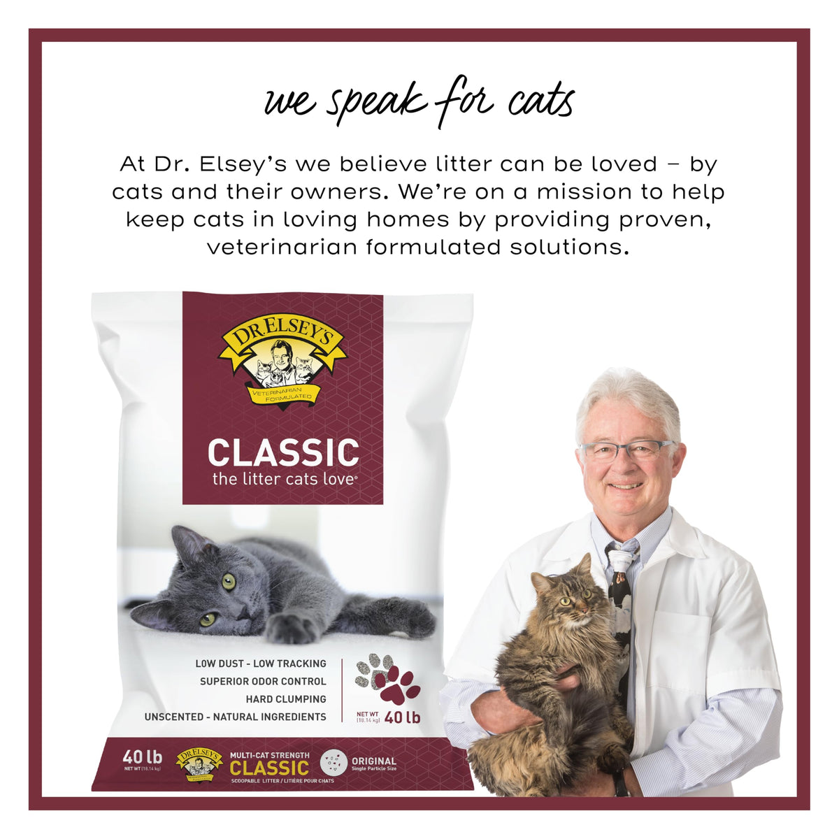 Clumping Cat Litter 40 lb Bag P8607
