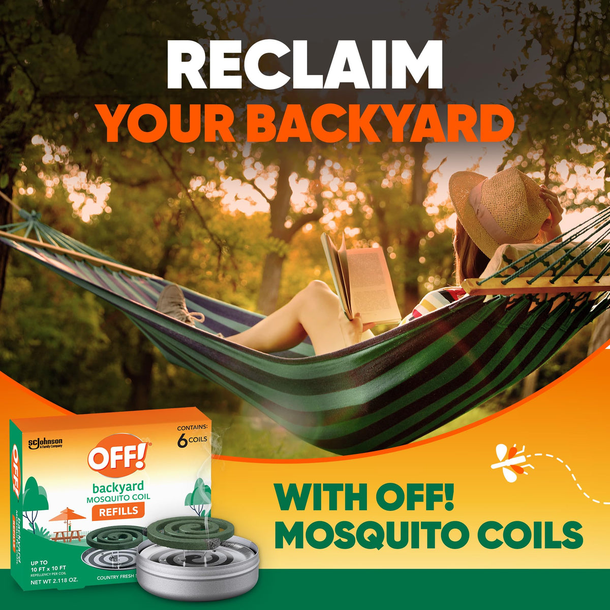 Mosquito Repellent Coil Refills 6 Count I719602