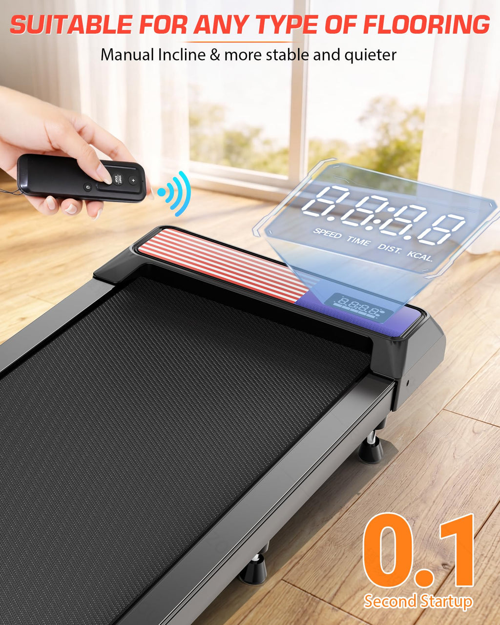 Incline Under Desk Treadmill Y14844