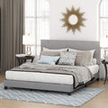 California King Upholstered Platform Bed Frame A662