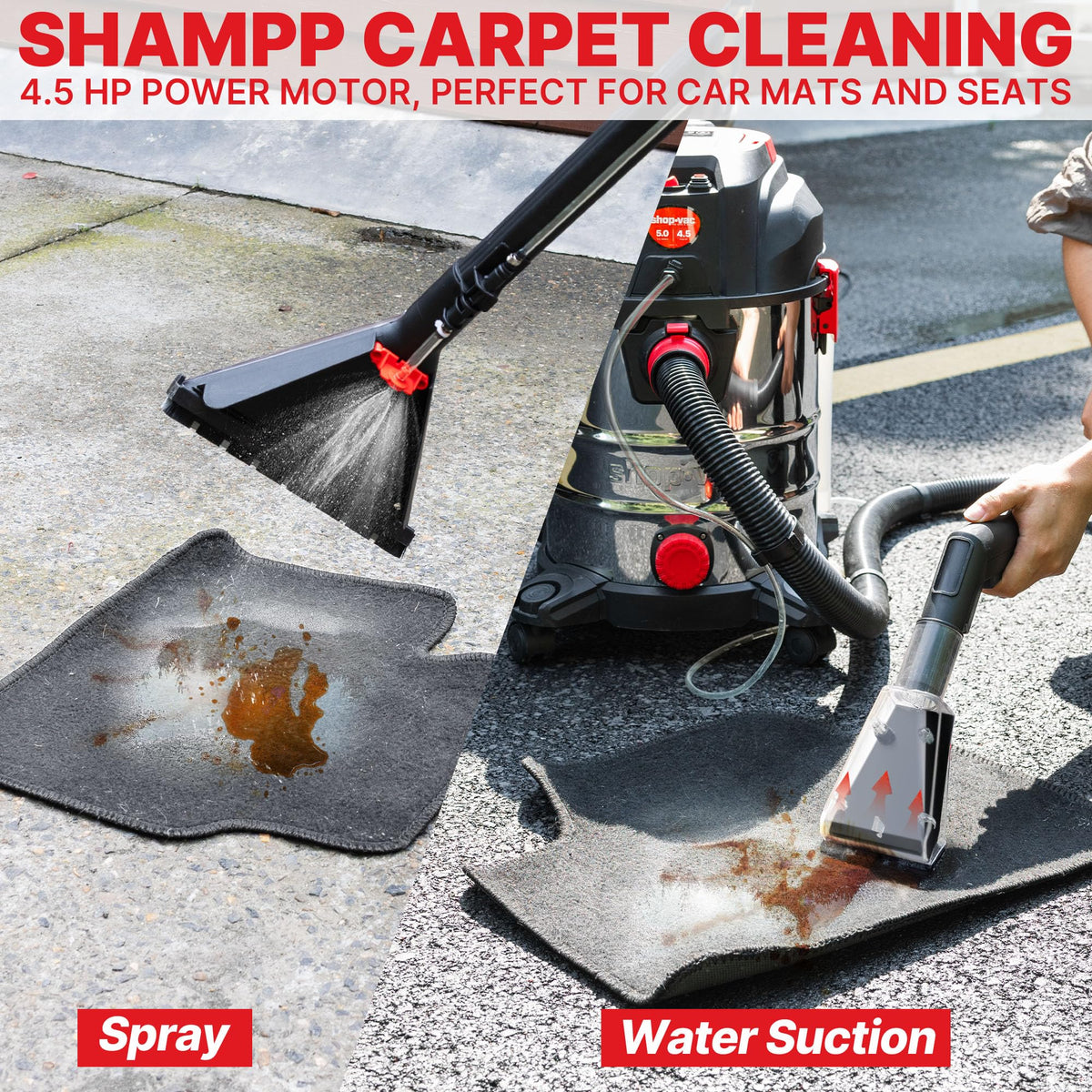 5-Gallon 4.5 Peak HP Wet/Dry Vacuum R214
