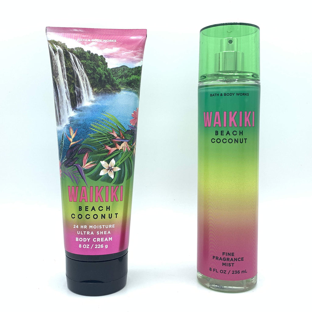Coconut Body Cream and Fragrance Mist 2-Piece Bundle Z662850