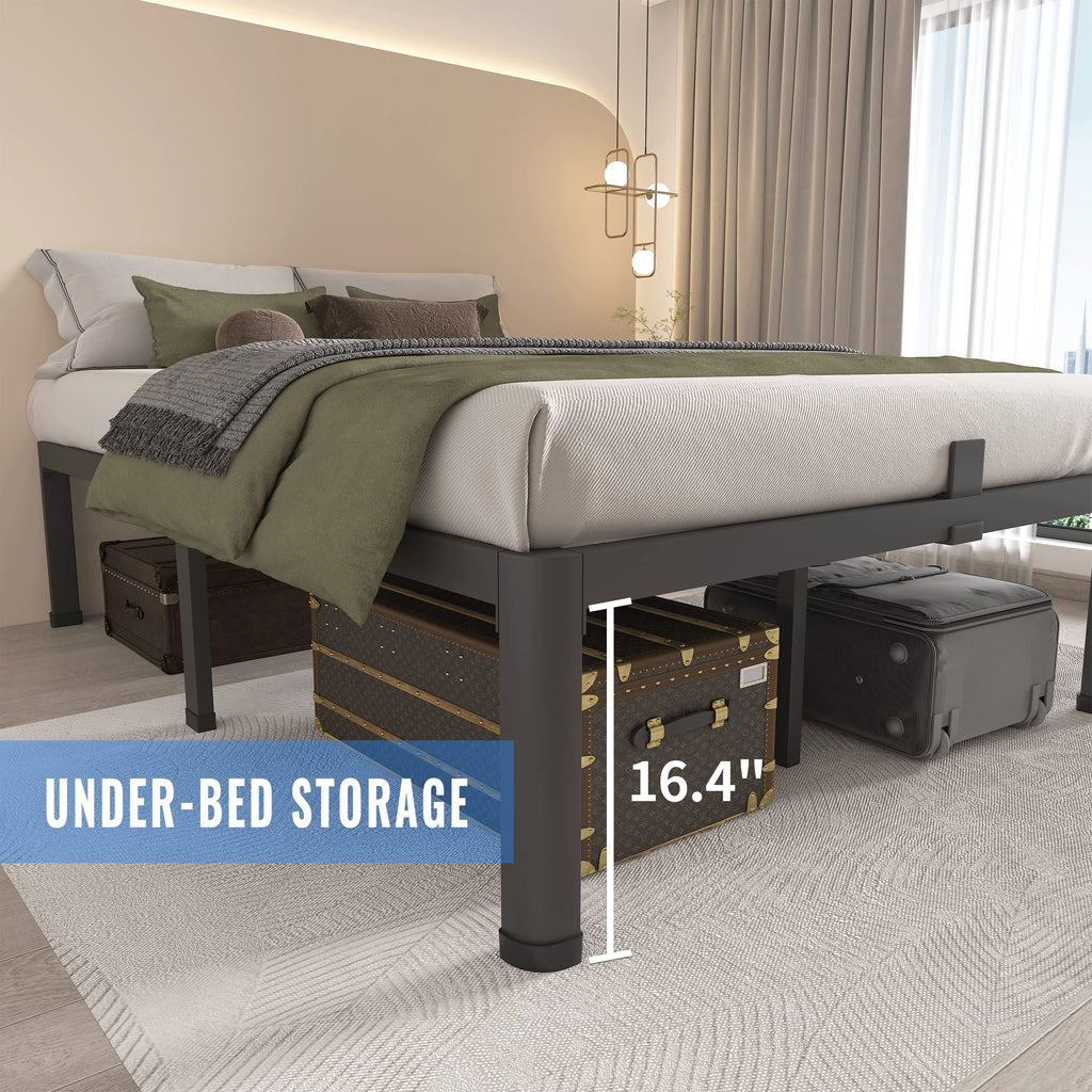 18 Inch Twin XL Bed Frames with Round Corner Leg S152